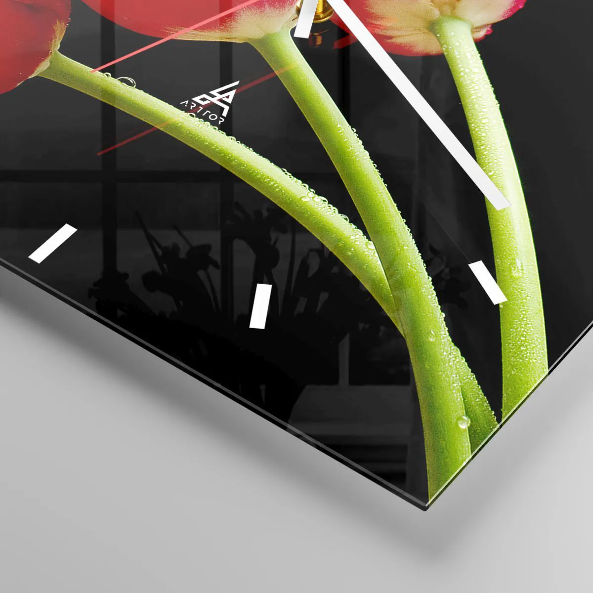 Nástěnné hodiny - Slib čisté lásky - 30x30 cm