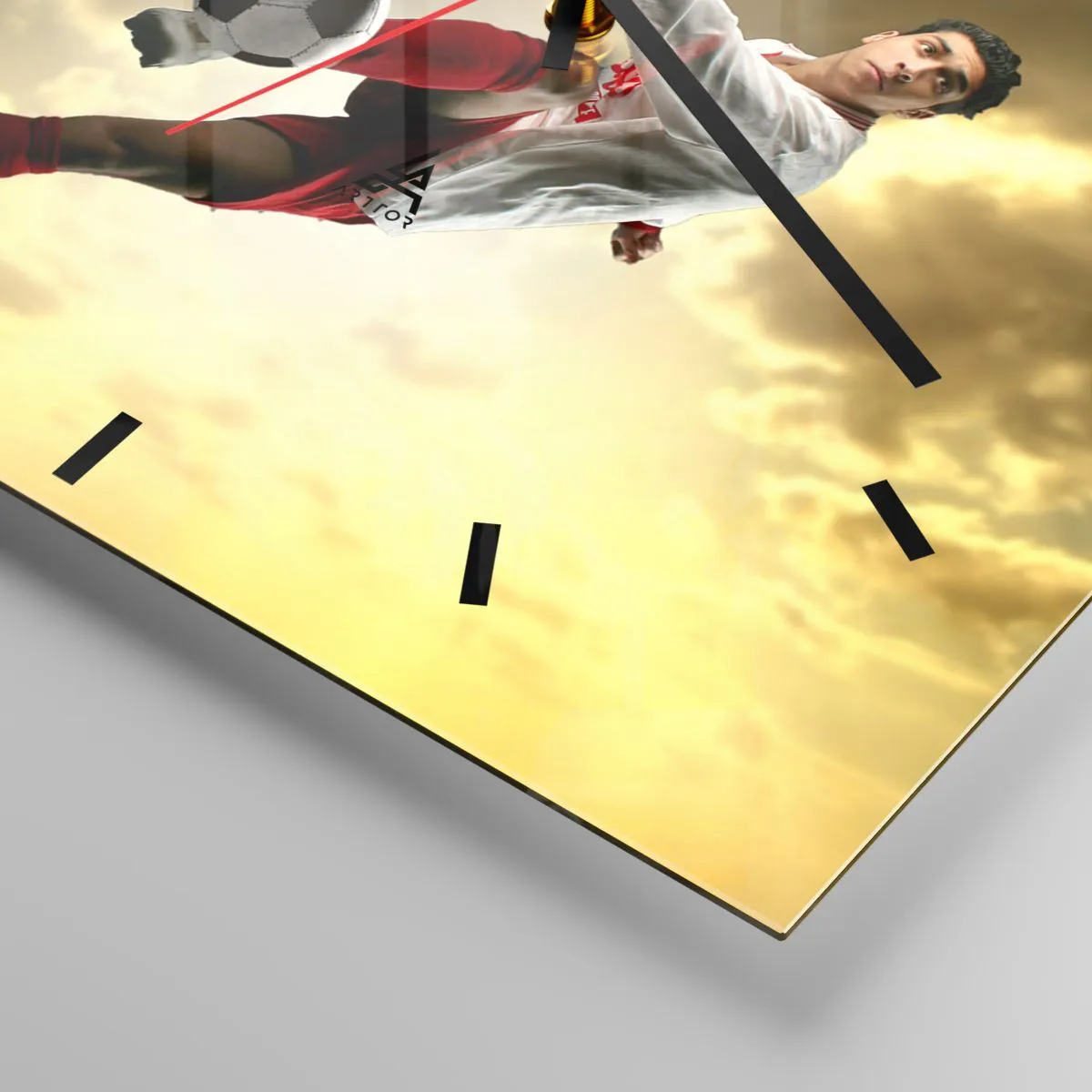 Nástěnné hodiny - Fotbalové nebe - 40x40 cm