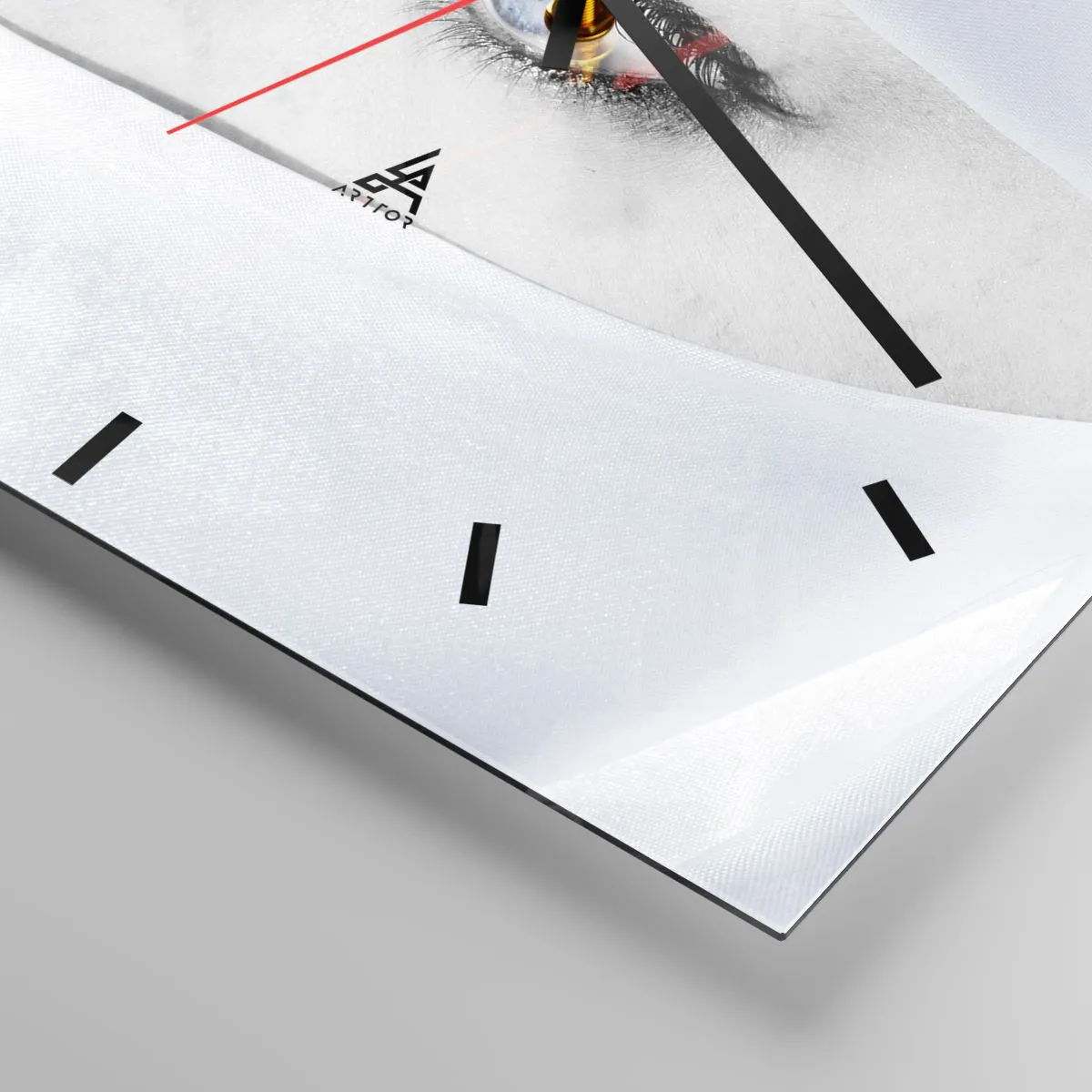 Ceas de perete - Ceas pe sticlă - Direct din o mie și una de nopți - 30x30 cm