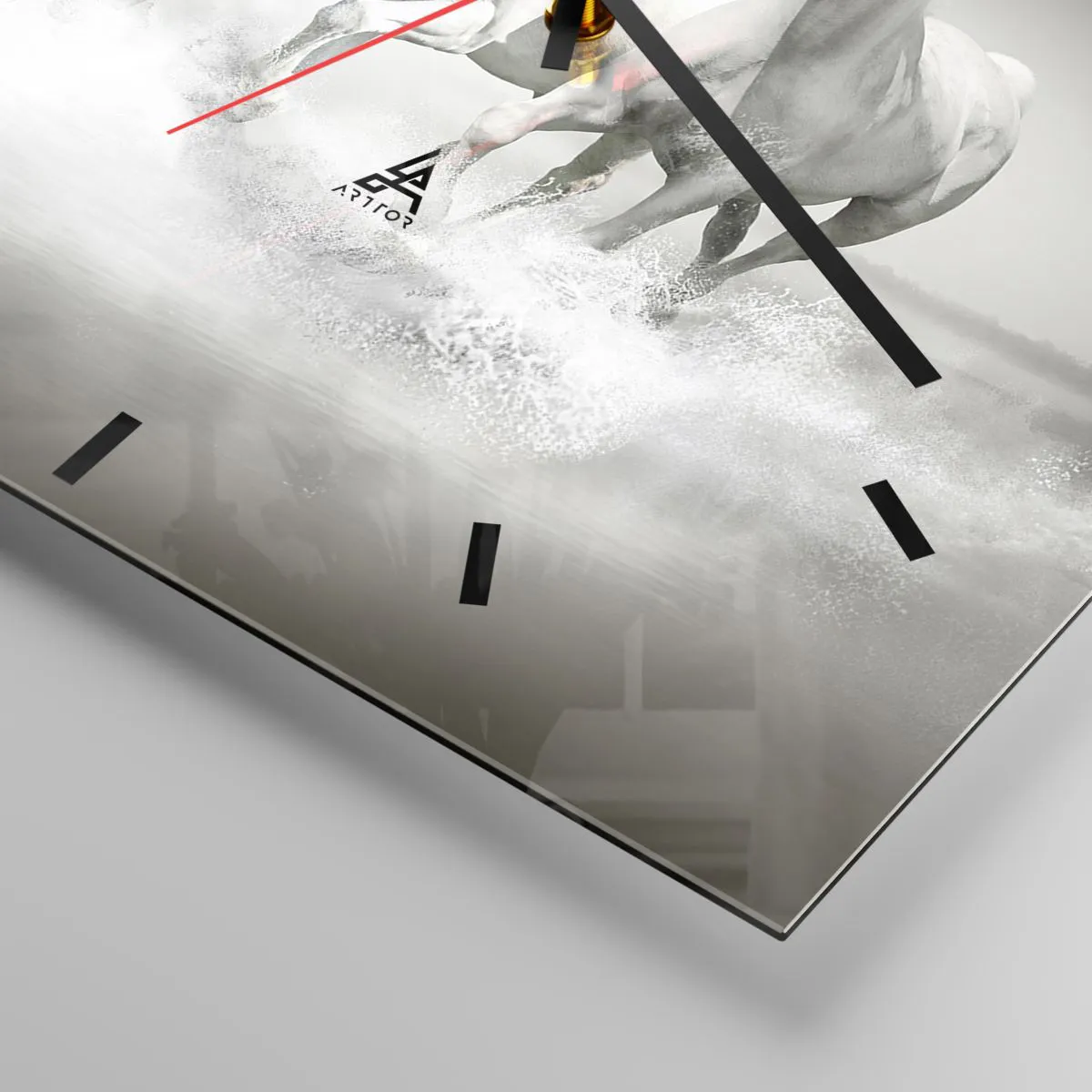 Falióra, Óra - Fehér őrület - 30x30 cm