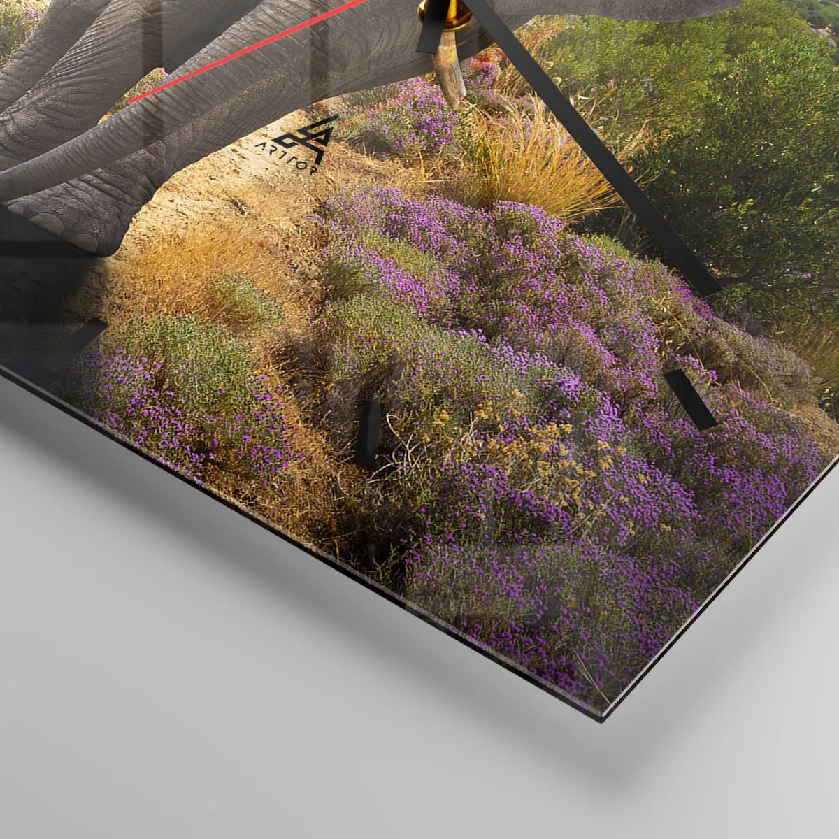 Vægur, Uret - Sådan så Eden ud - 30x30 cm