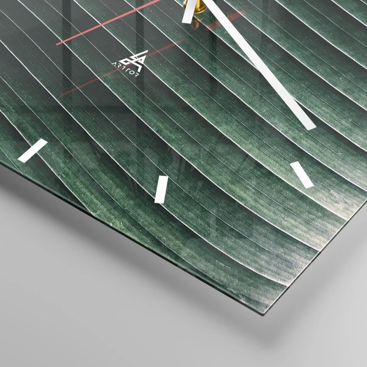 Zegar ścienny - Rytm natury - 40x40 cm