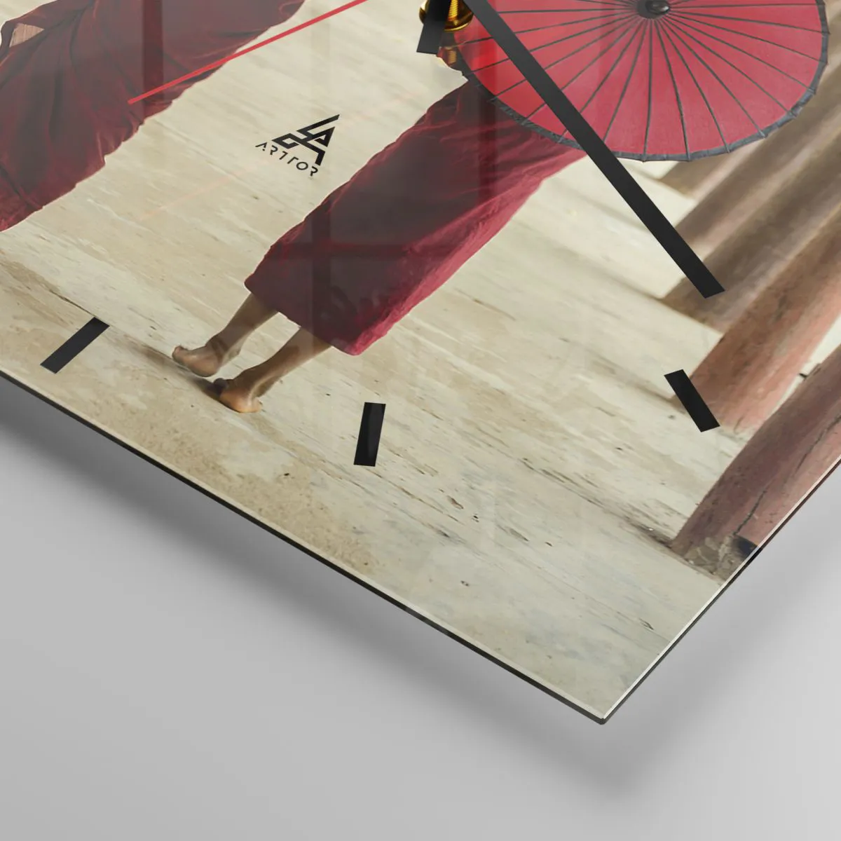 Zegar ścienny - W drodze do Czystej Krainy - 40x40 cm