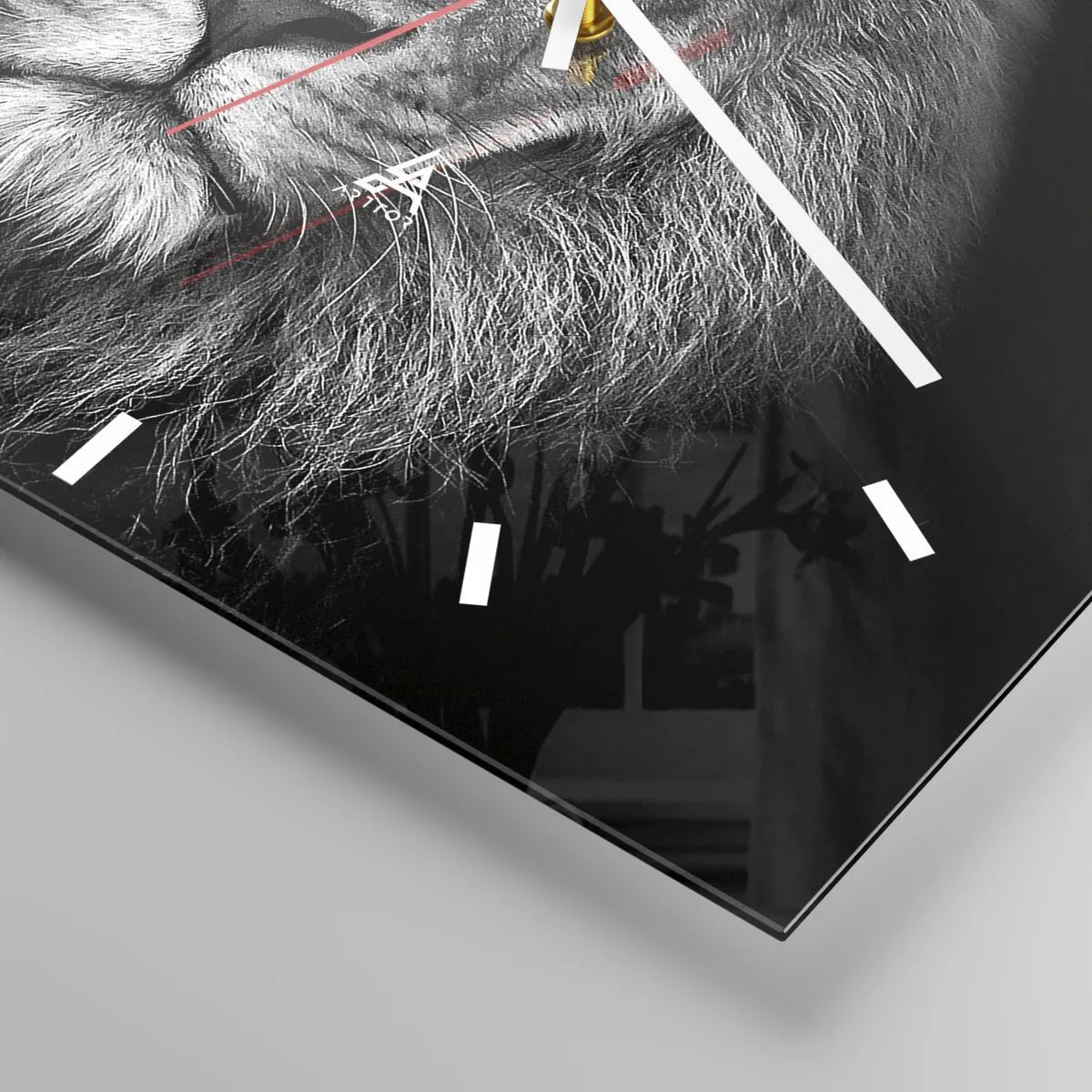 Nástěnné hodiny - V korunovačním oděvu - 30x30 cm