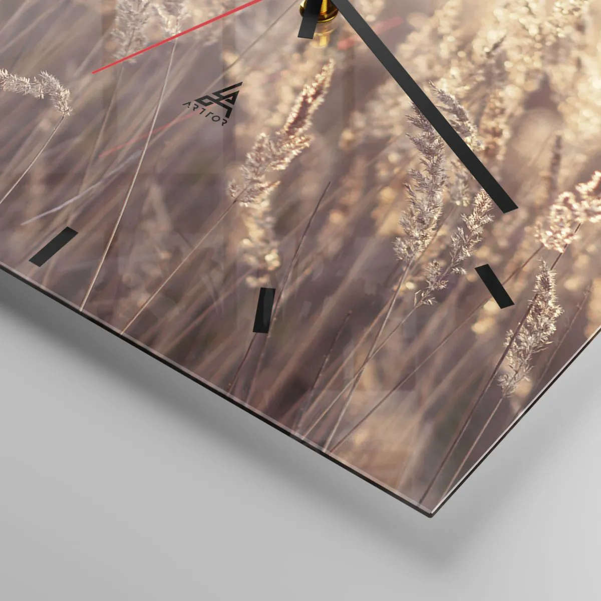 Nástěnné hodiny - Připraveni přivítat podzim - 40x40 cm