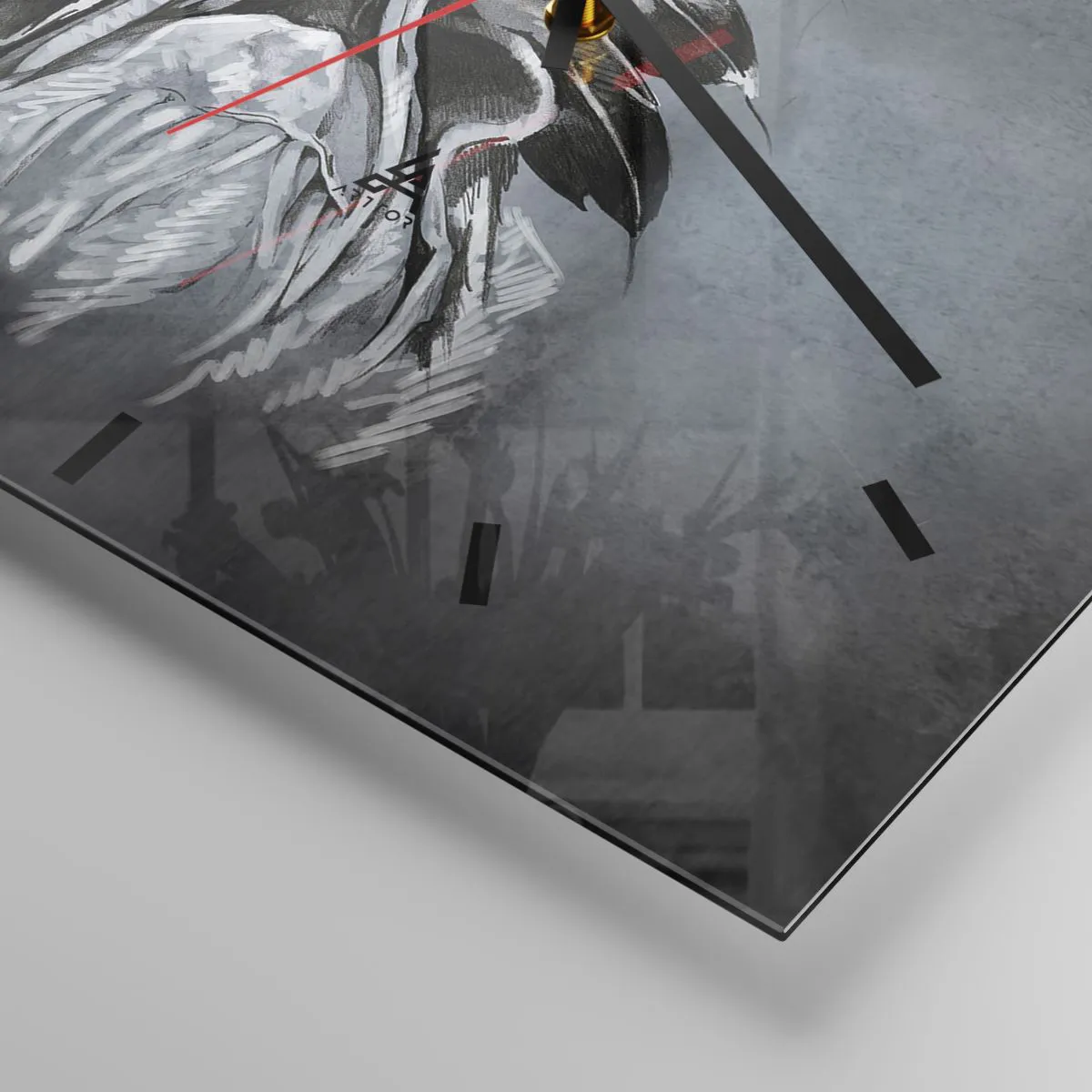 Horloge murale - Pendule murale - Retour aux sources - 40x40 cm