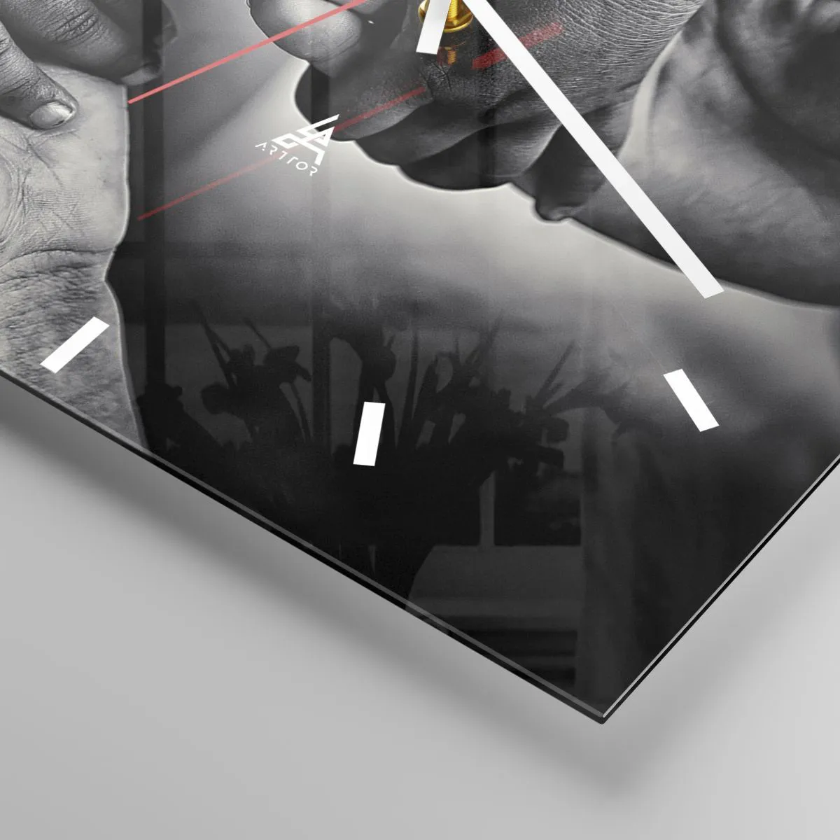 Vægur, Uret - At være menneske - 30x30 cm