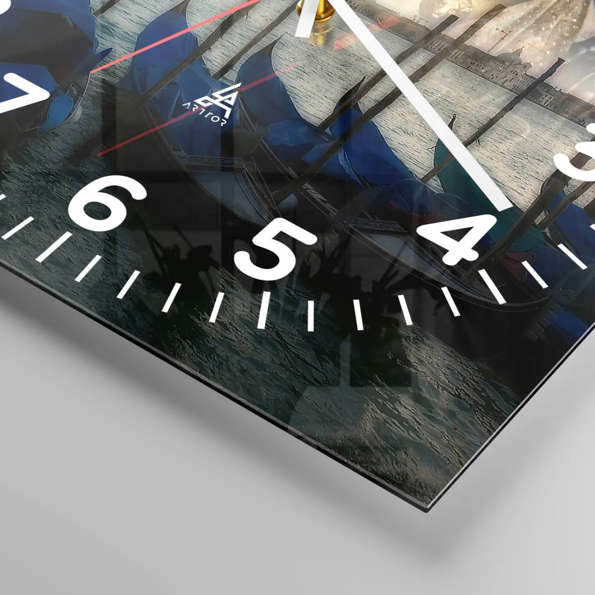 Nástěnné hodiny - Je čas začít karneval - 40x40 cm