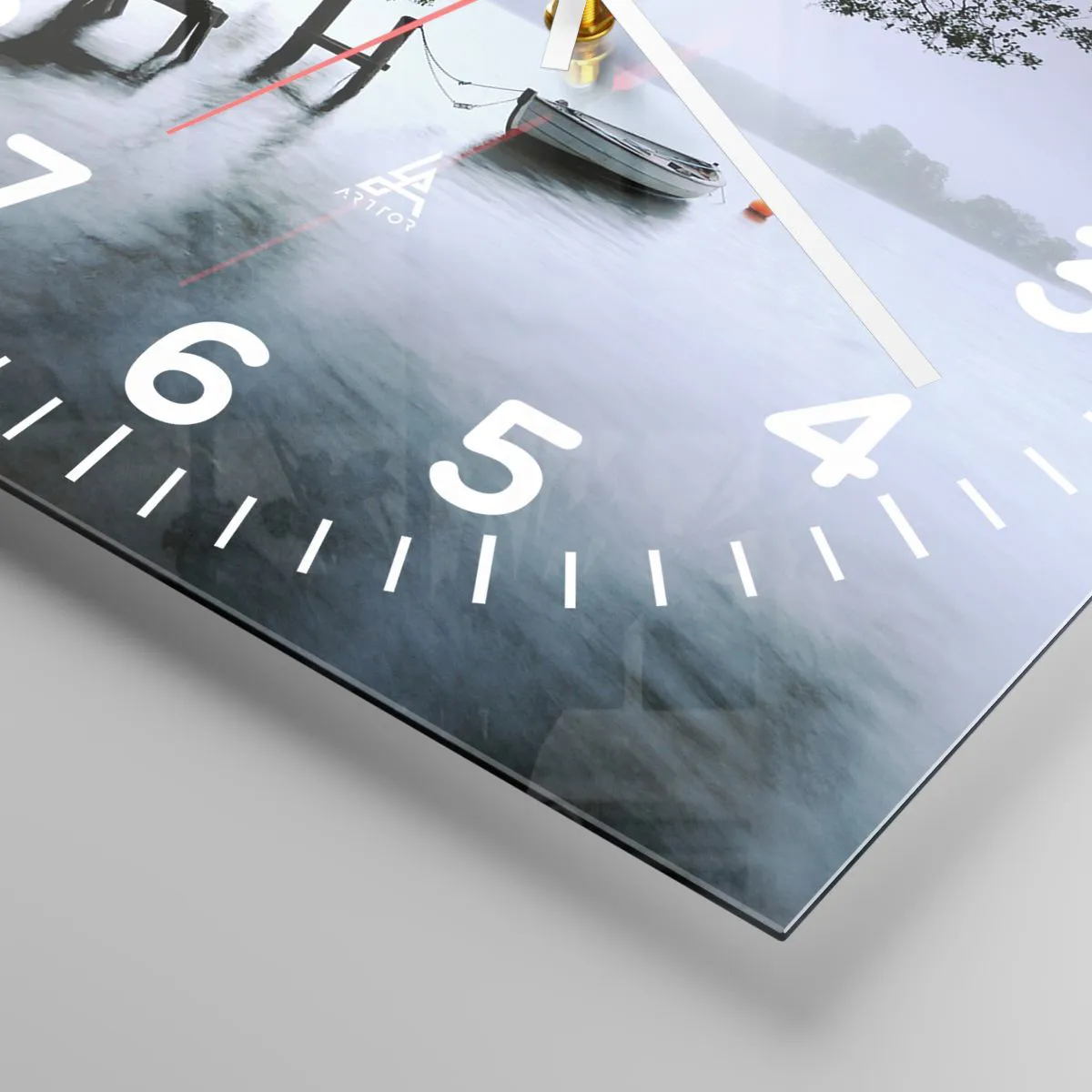 Nástěnné hodiny - Už odpočíváš - 30x30 cm