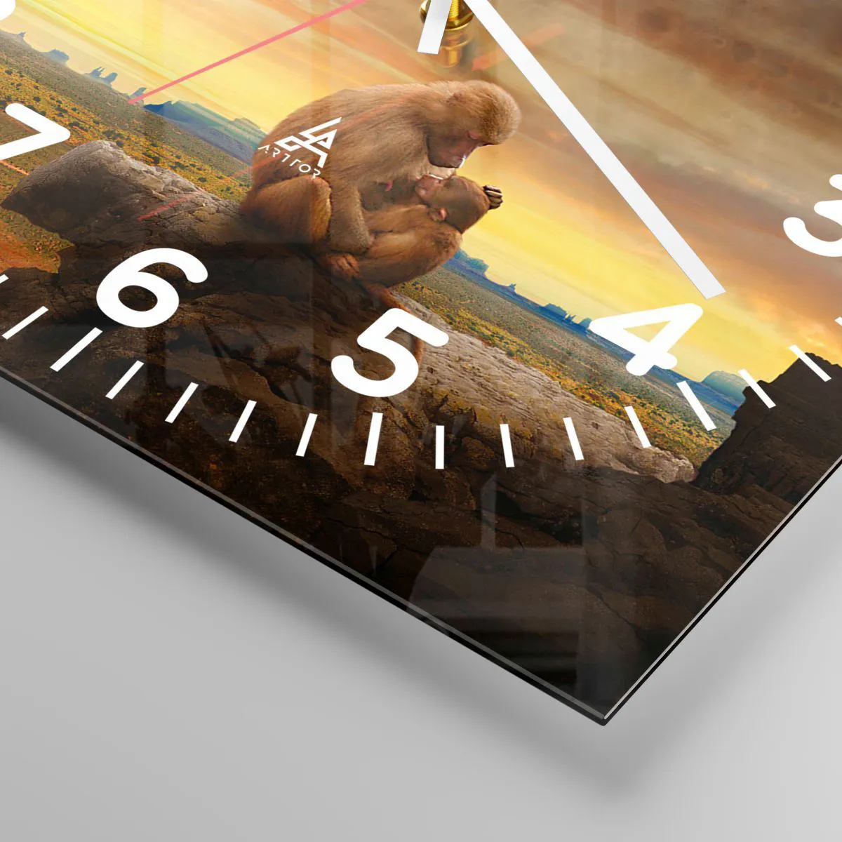 Falióra, Óra - A szerelem mindenhol ugyanaz - 30x30 cm