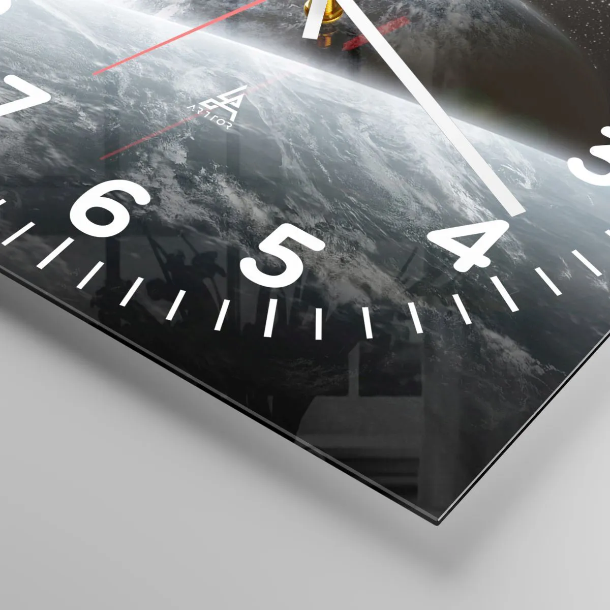 Nástěnné hodiny - Vesmírná hudba sfér - 40x40 cm