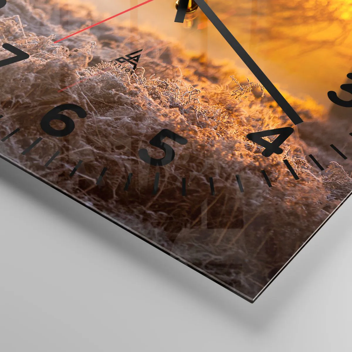 Falióra, Óra - Az őszi erdő királya - 30x30 cm