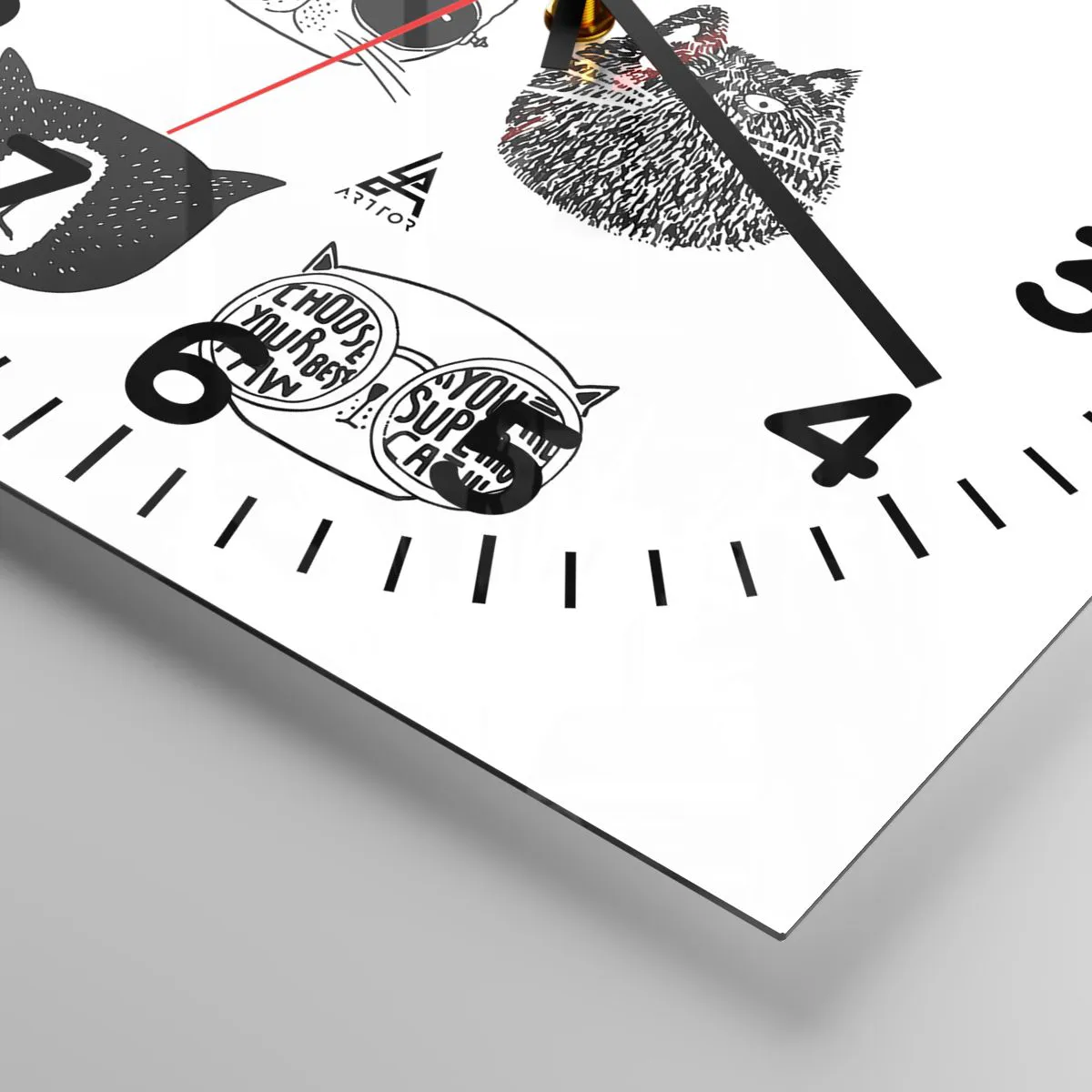 Falióra, Óra - Mindenki más - 40x40 cm