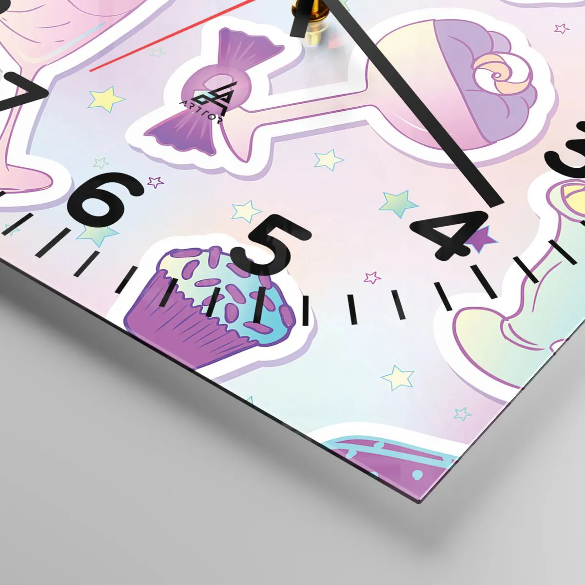 Zegar ścienny - Żeby codziennie były urodziny - 30x30 cm