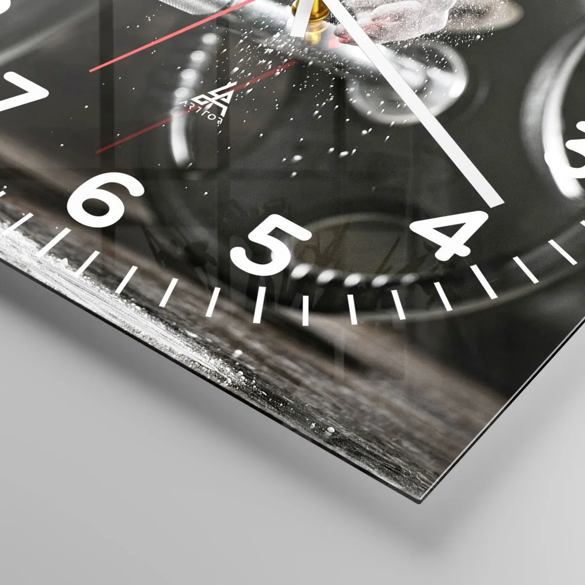 Nástěnné hodiny - Výzva přijatá! - 40x40 cm