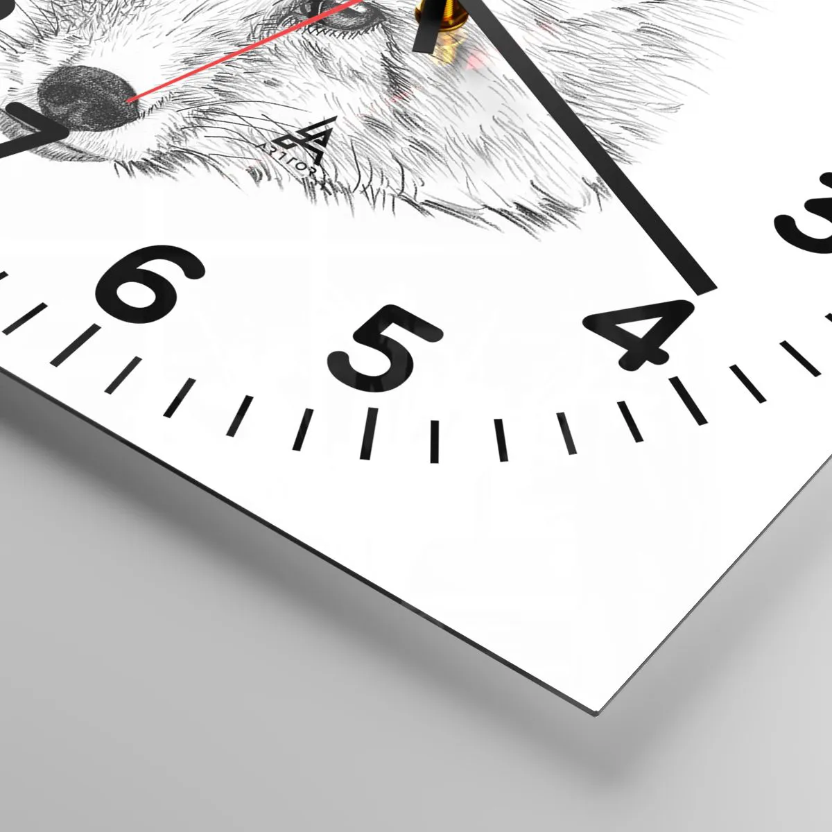 Nástenné hodiny - Môžu tieto oči klamať? - 30x30 cm