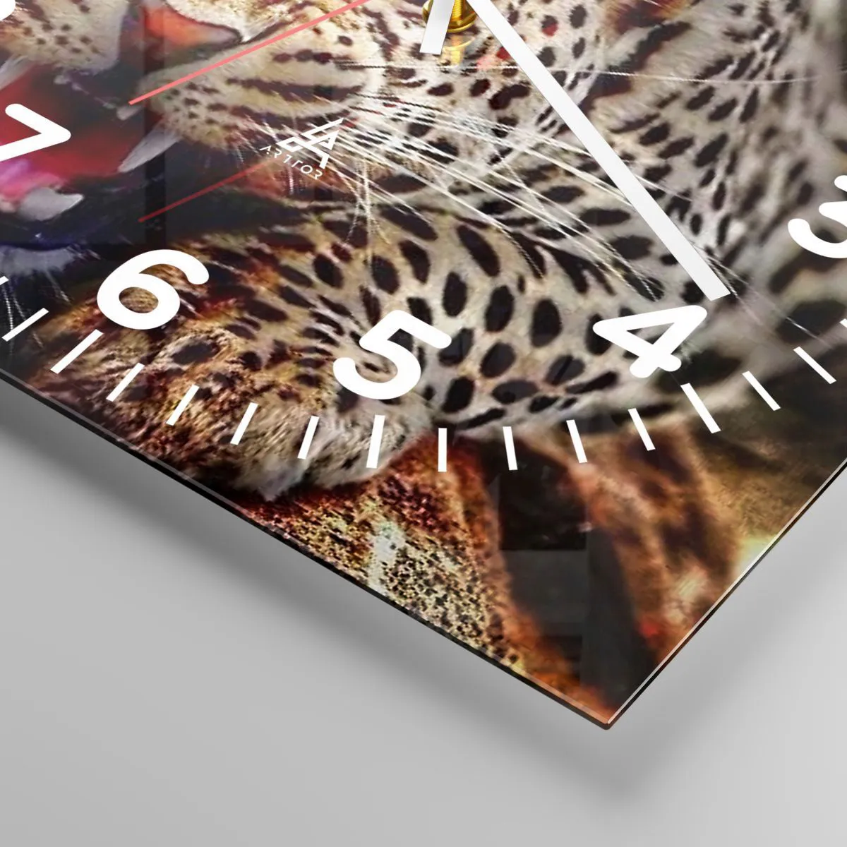 Nástěnné hodiny - Vztek kráse neškodí - 40x40 cm