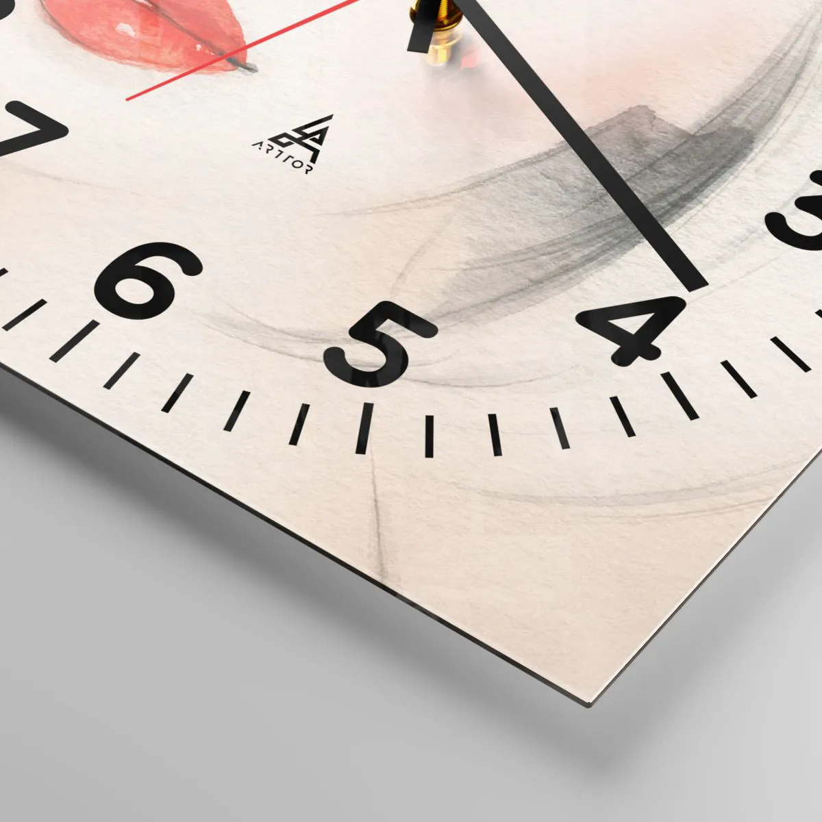 Vægur, Uret - Hypnotiserer og beruser - 40x40 cm