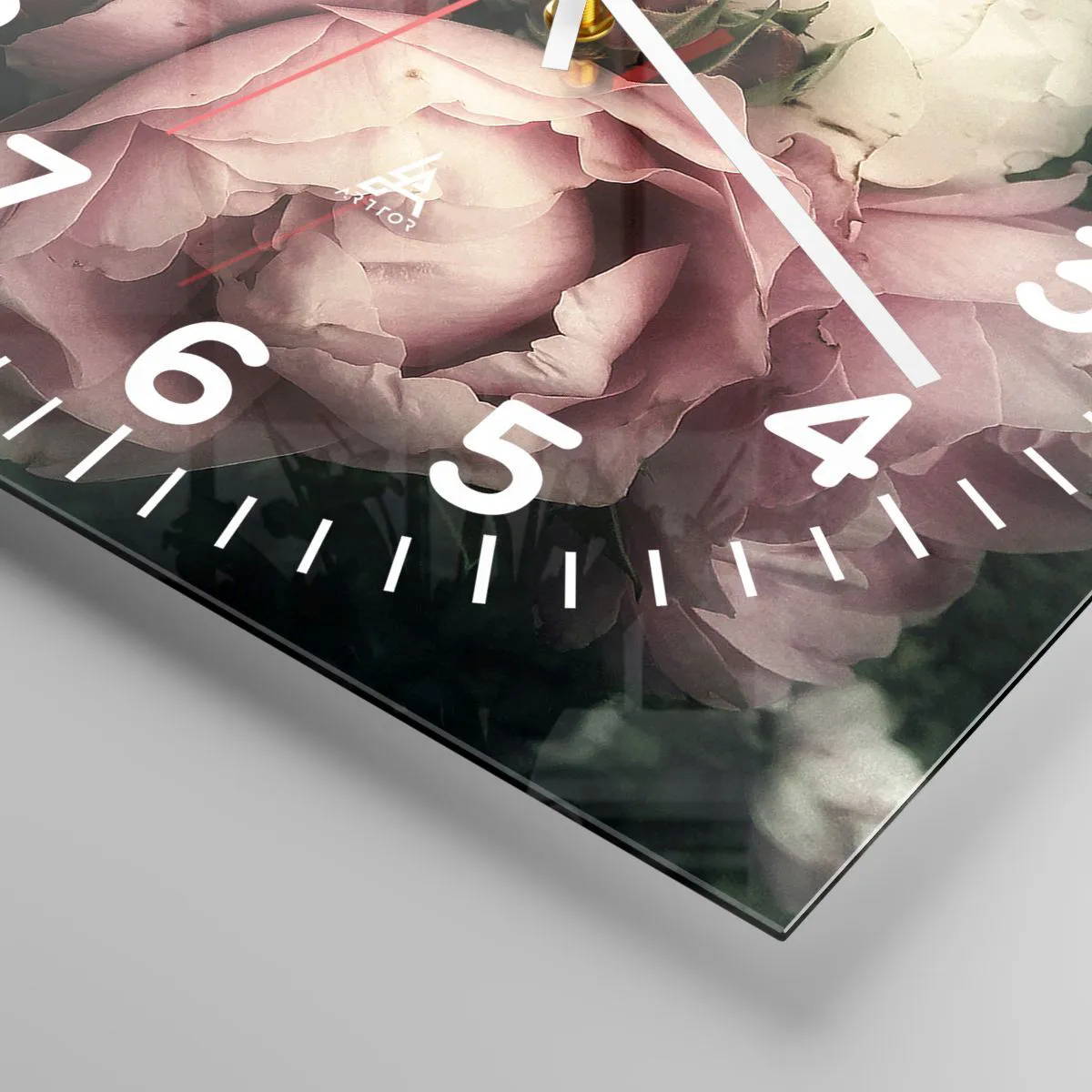 Nástenné hodiny - Kúzlo belle epoque - 30x30 cm