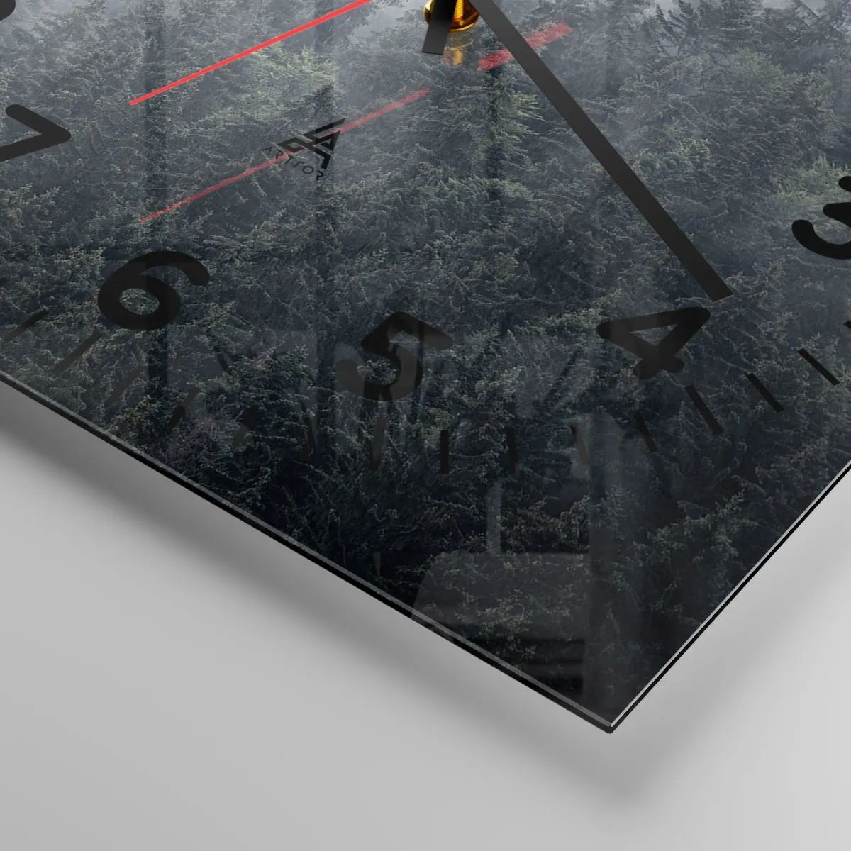 Wandklok - Klok - Bos dageraad - 30x30 cm