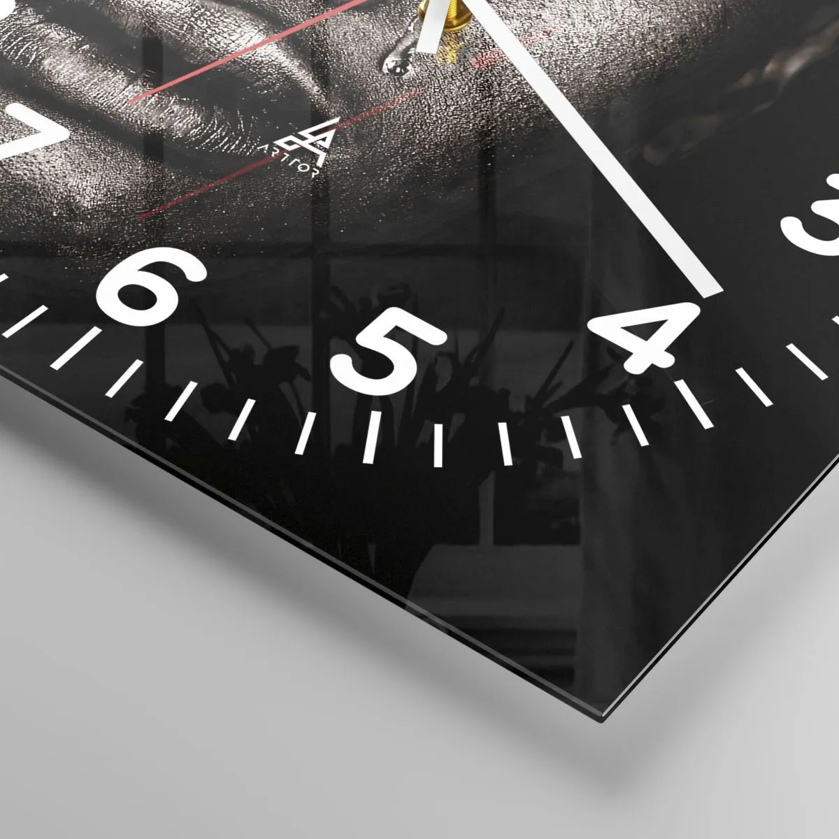 Horloge murale - Pendule murale - Une larme - 30x30 cm