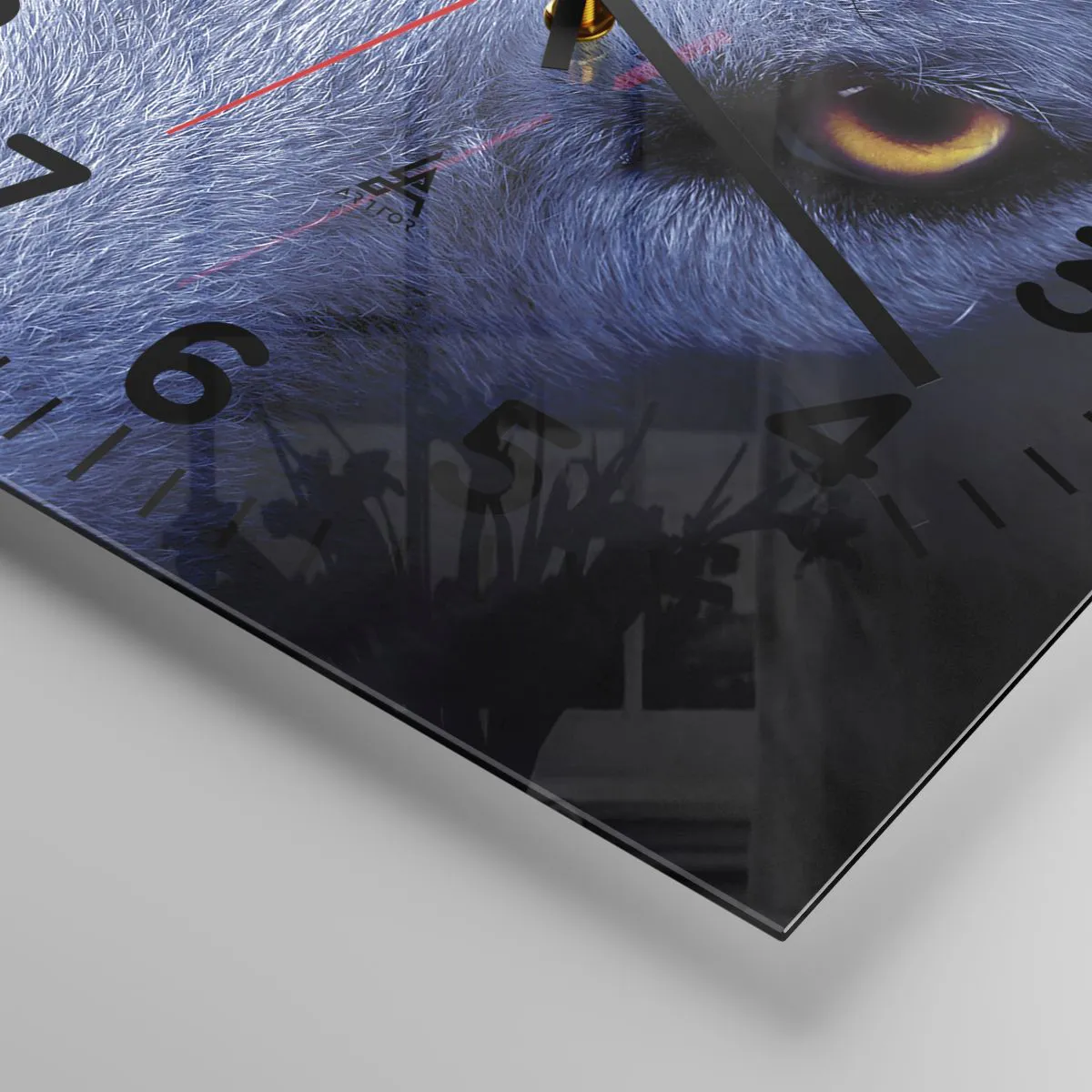 Falióra, Óra - Hipnotizáló nézés - 30x30 cm