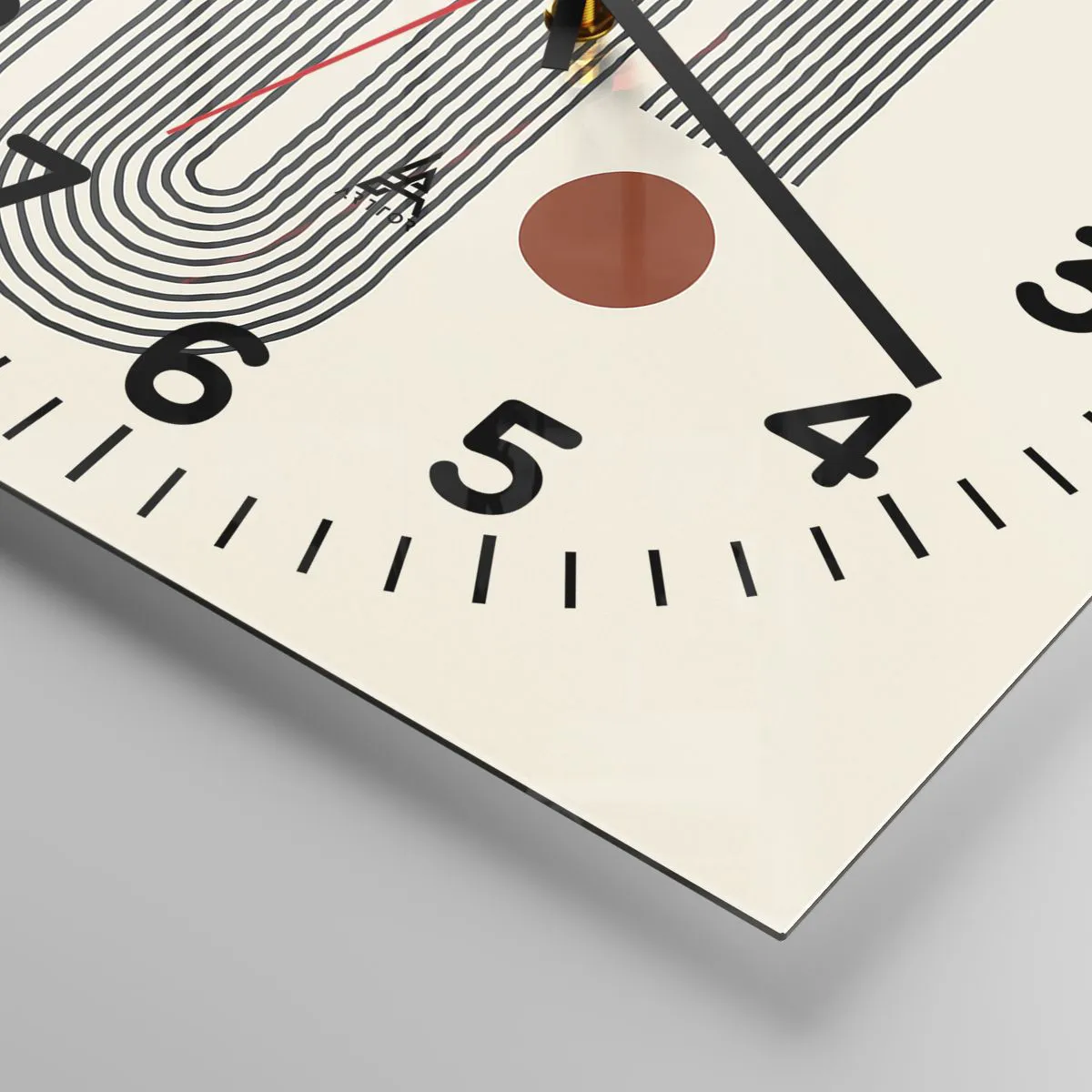 Nástěnné hodiny - Od začátku do konce - 30x30 cm