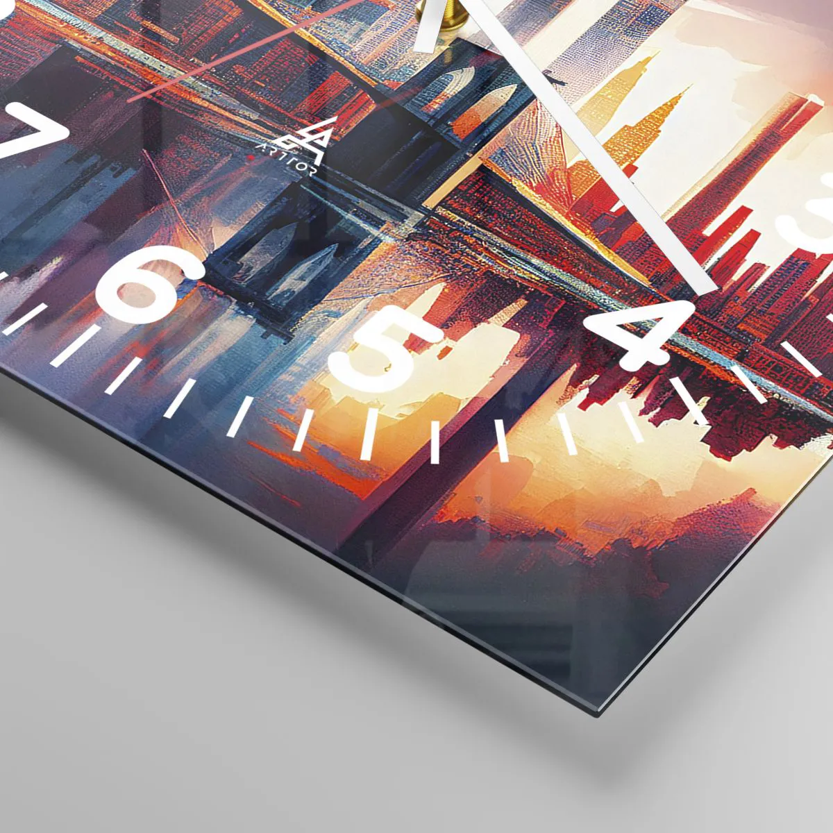 Nástěnné hodiny - Famózní New York - 30x30 cm