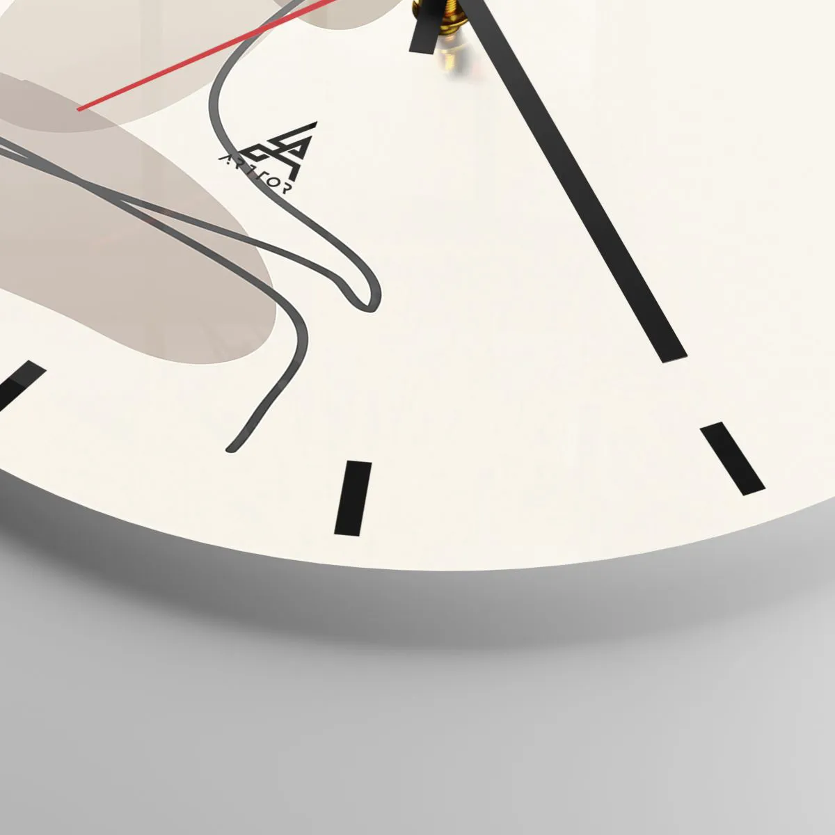 Nástěnné hodiny - Při poslechu samé sebe - 40x40 cm