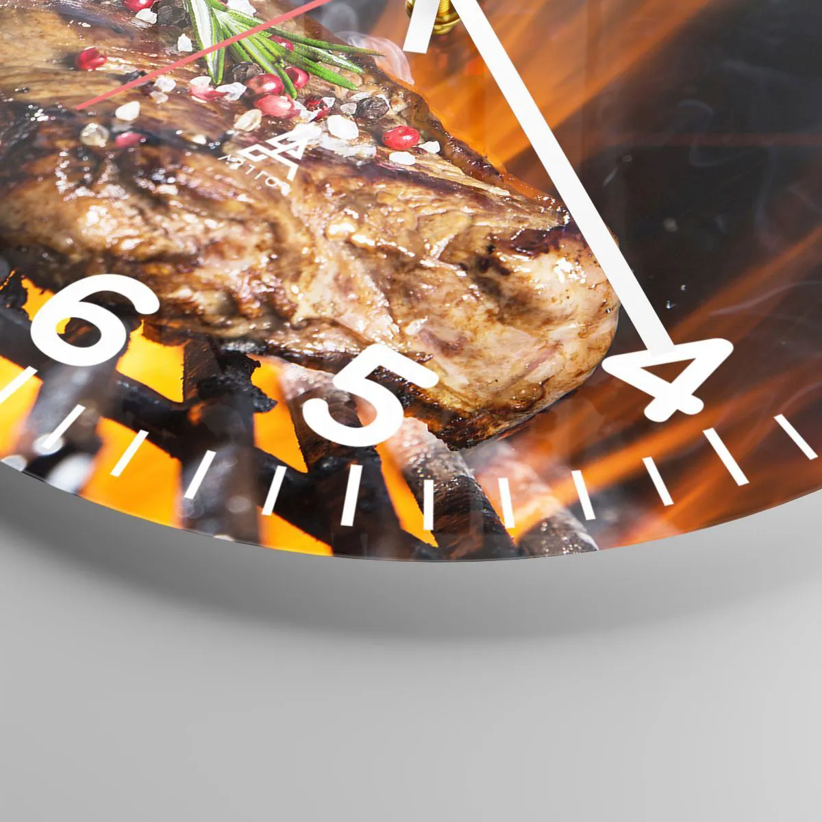 Nástenné hodiny - Šťavnaté a voňavé - 30x30 cm