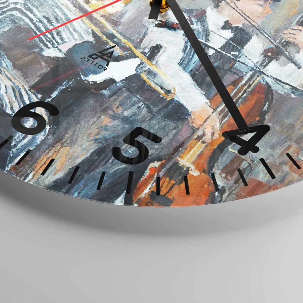 Nástěnné hodiny - Celý tento jazz - 30x30 cm