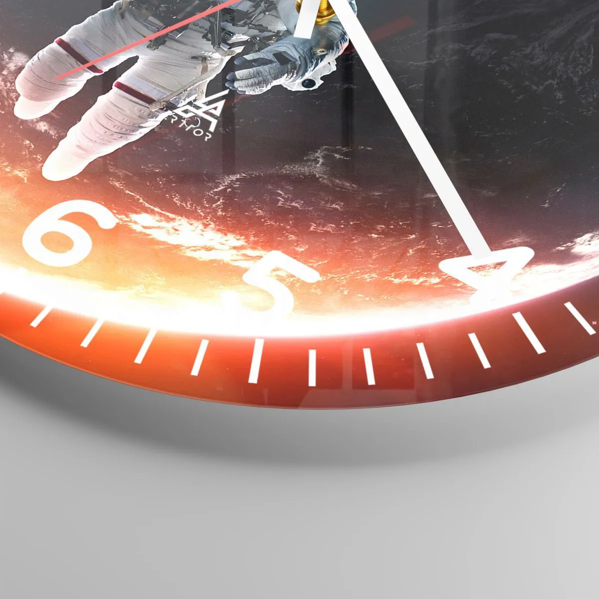 Vægur, Uret - Må jeg blive lidt længere? - 30x30 cm