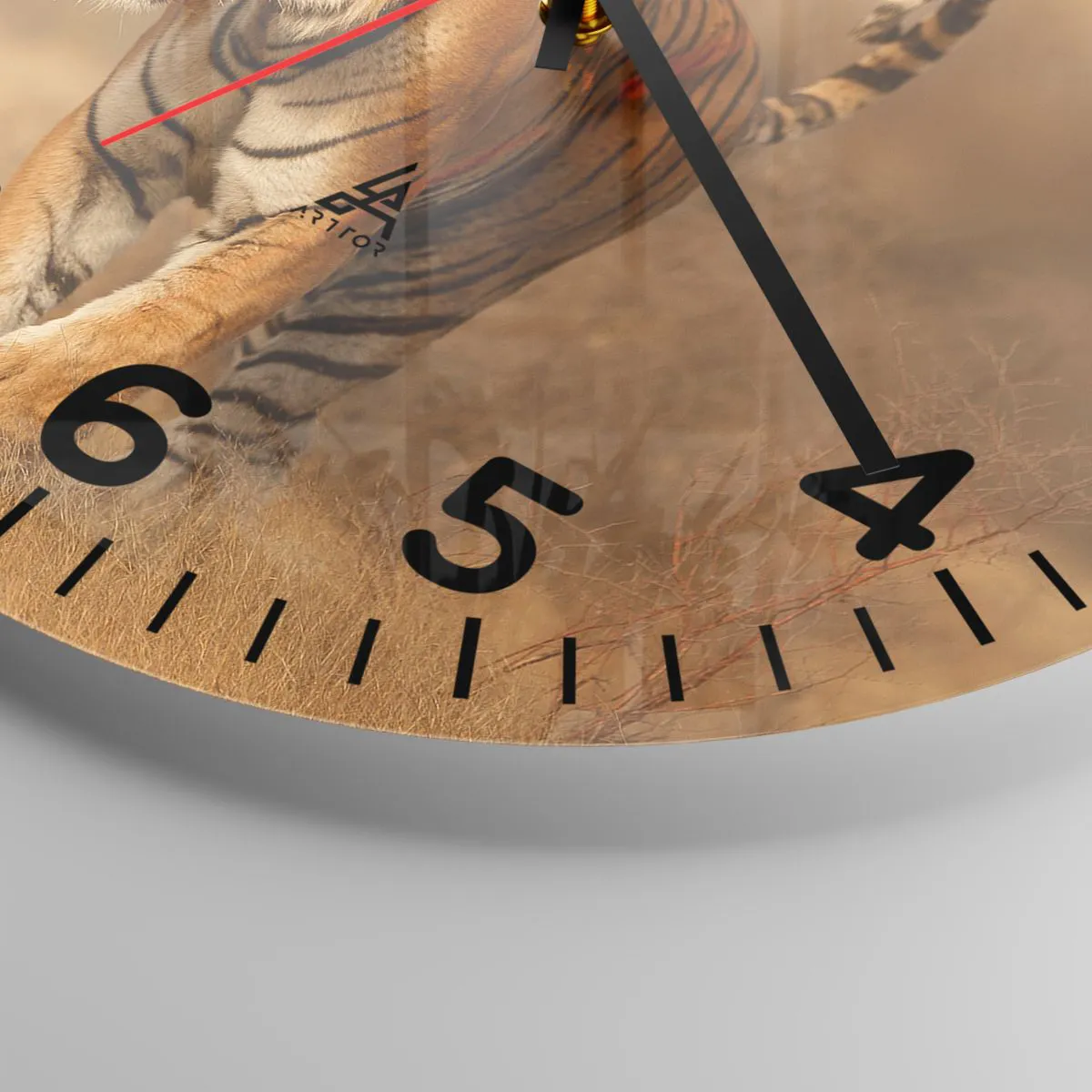 Zegar ścienny - Przed atakiem - 30x30 cm