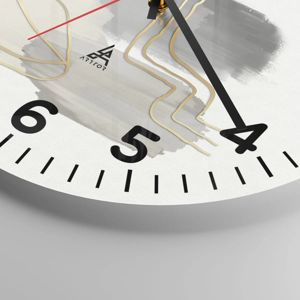 Nástěnné hodiny - Trvání a pohyb - 40x40 cm