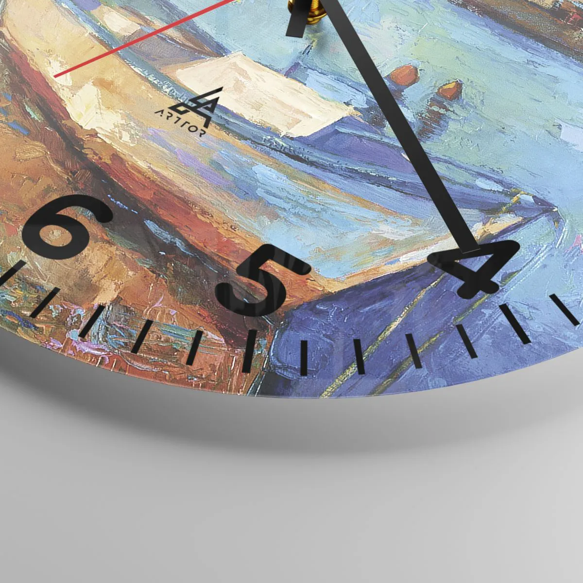 Nástěnné hodiny - V jižním zálivu - 30x30 cm