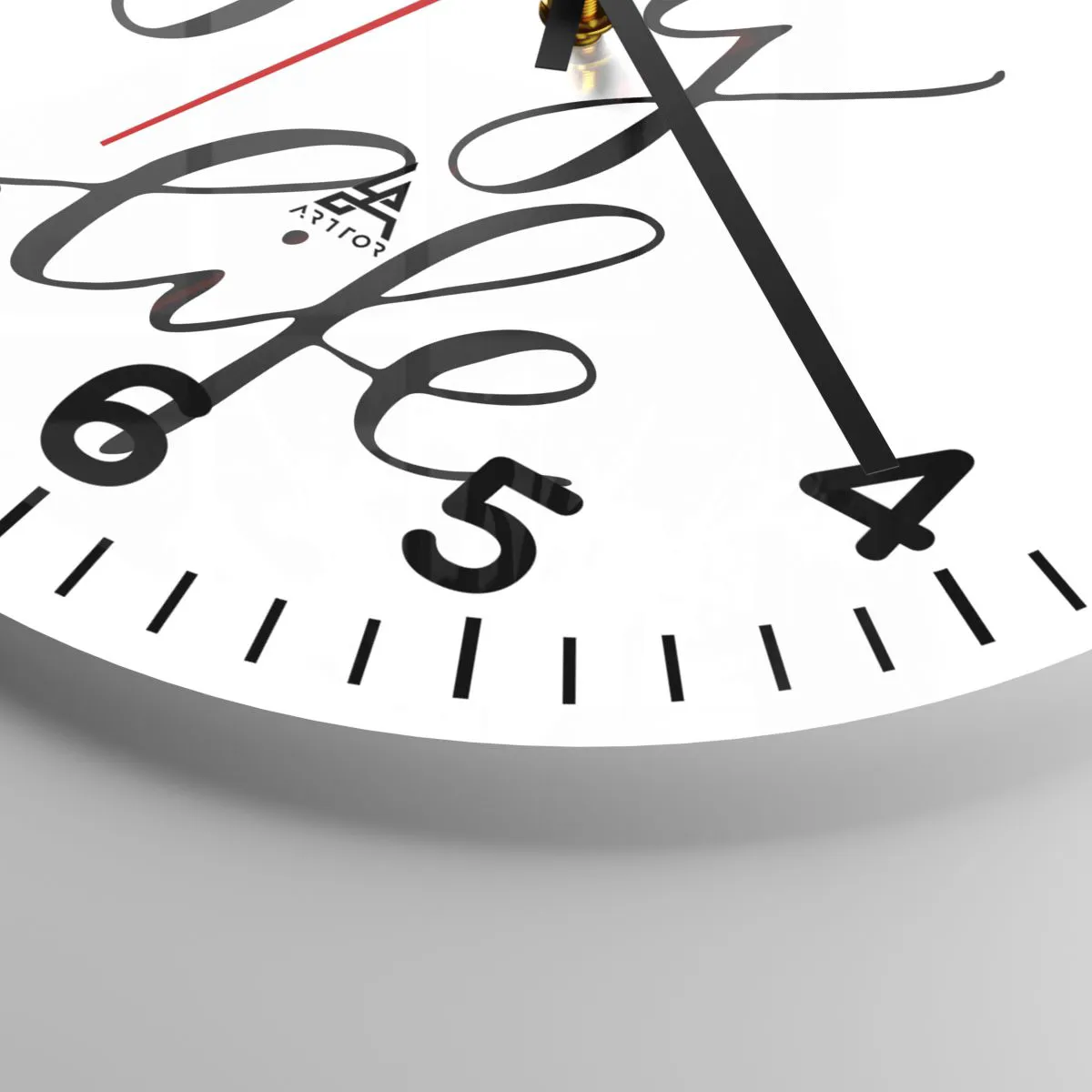 Vægur, Uret - Intet at tilføje… - 40x40 cm