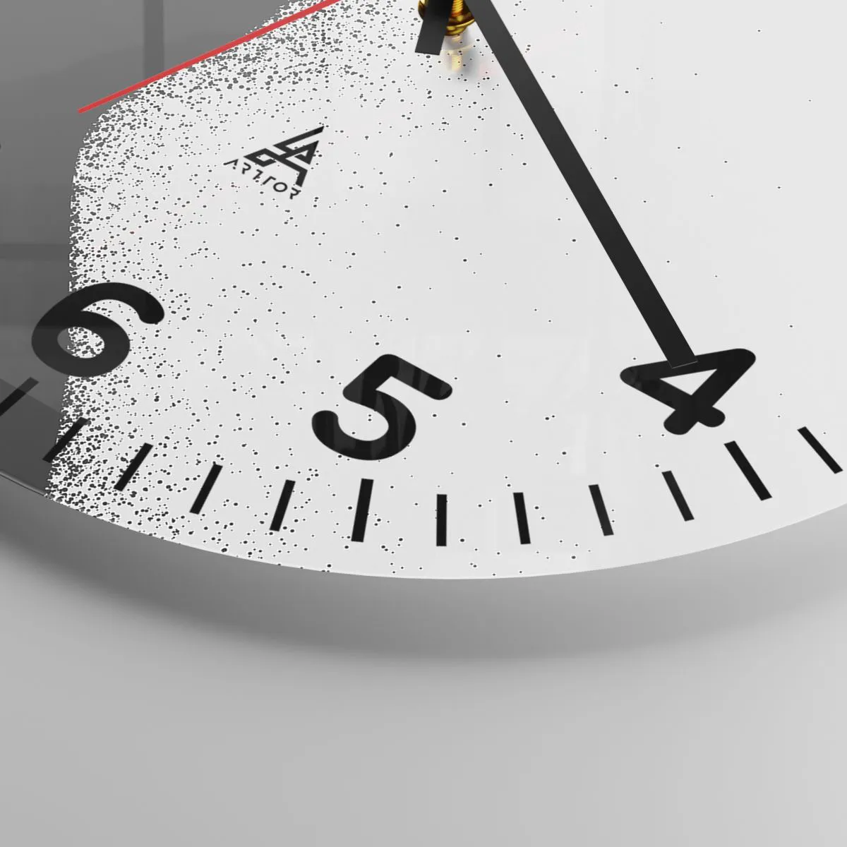 Nástěnné hodiny - Plynulá rovnováha - 30x30 cm