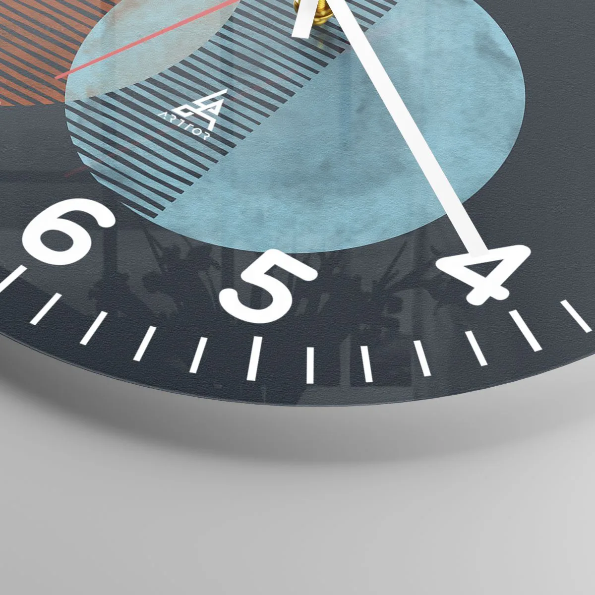 Nástenné hodiny - Astronomická fantázia - 40x40 cm