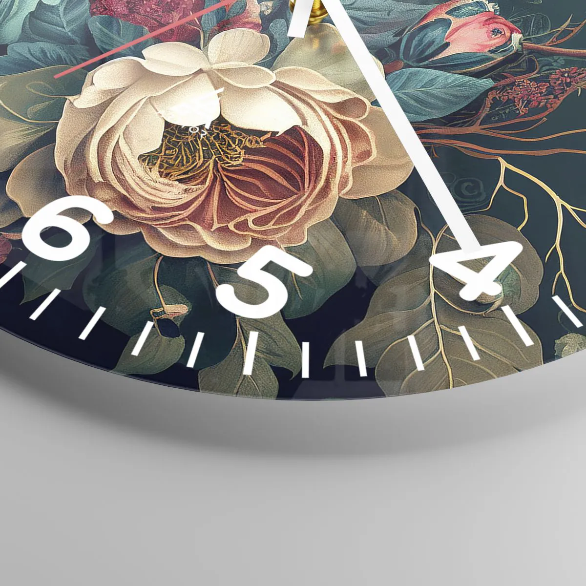 Horloge murale - Pendule murale - le charme du 19ème siècle - 30x30 cm