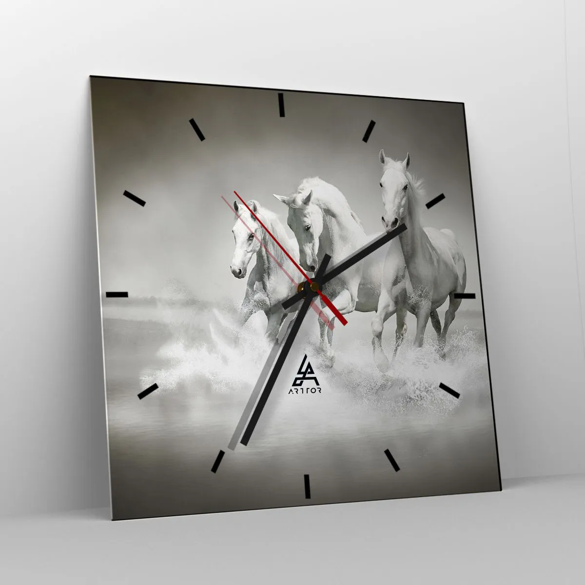 Falióra, Óra - Fehér őrület - 30x30 cm