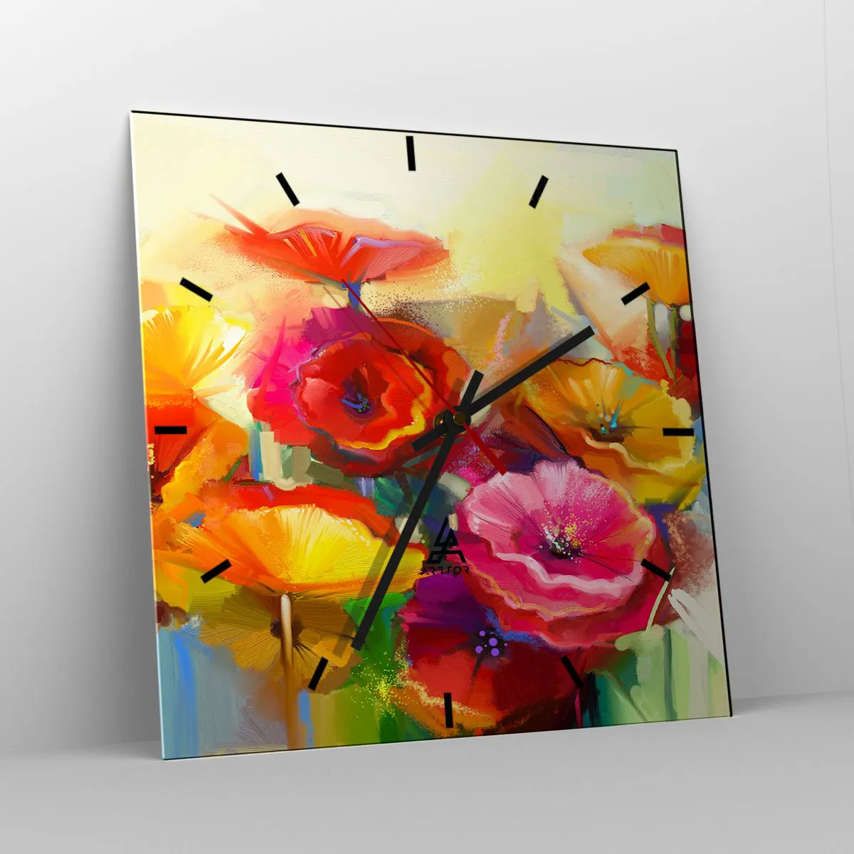 Falióra, Óra - Nem csak piros - 30x30 cm