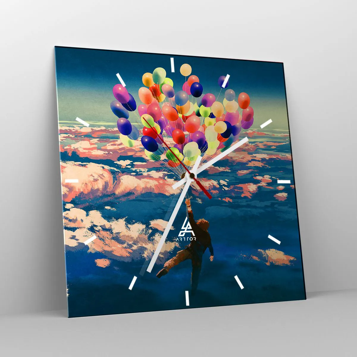 Falióra, Óra - Egy gyermekkori álom valóra vált - 30x30 cm