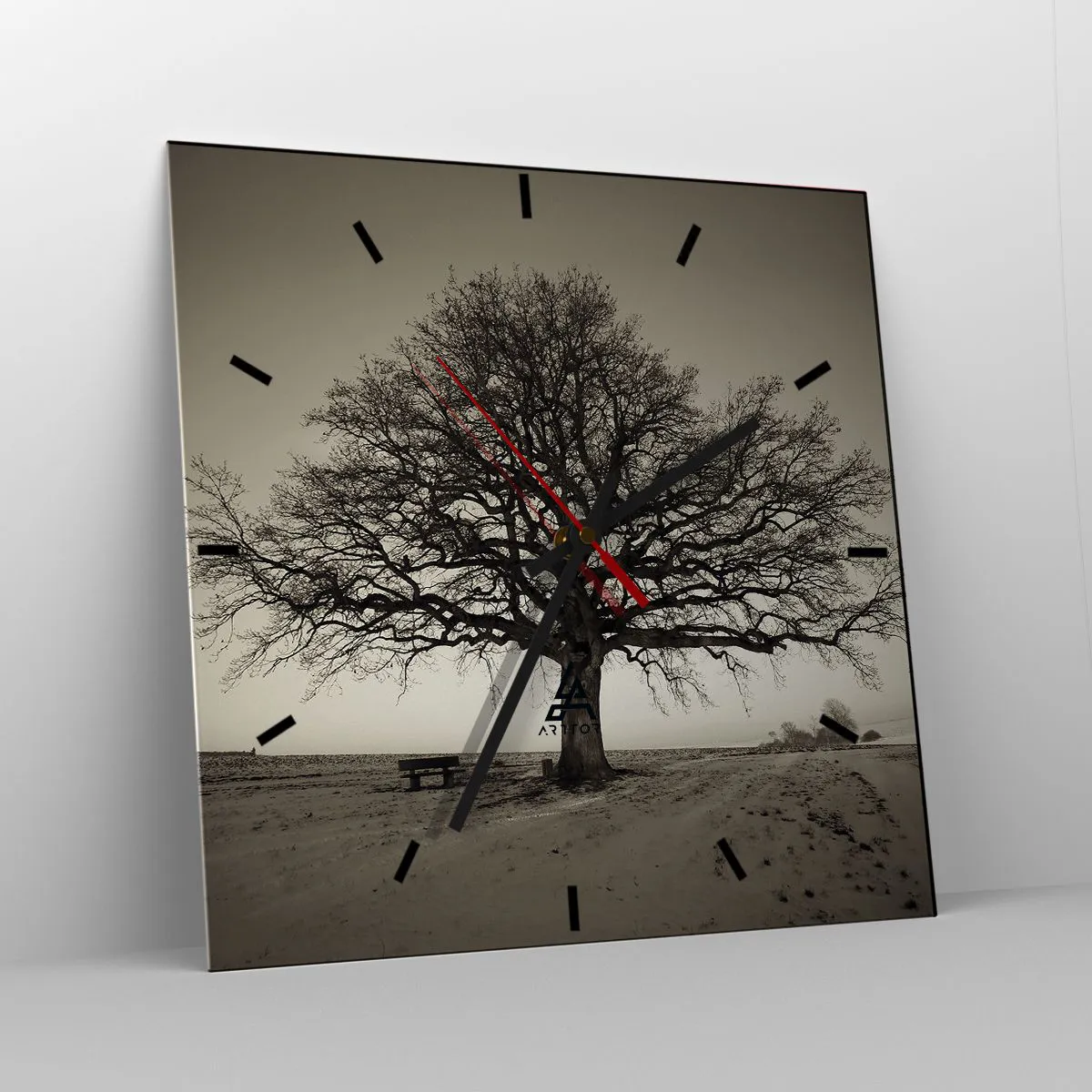 Nástenné hodiny - Odtiaľ až do večnosti - 30x30 cm