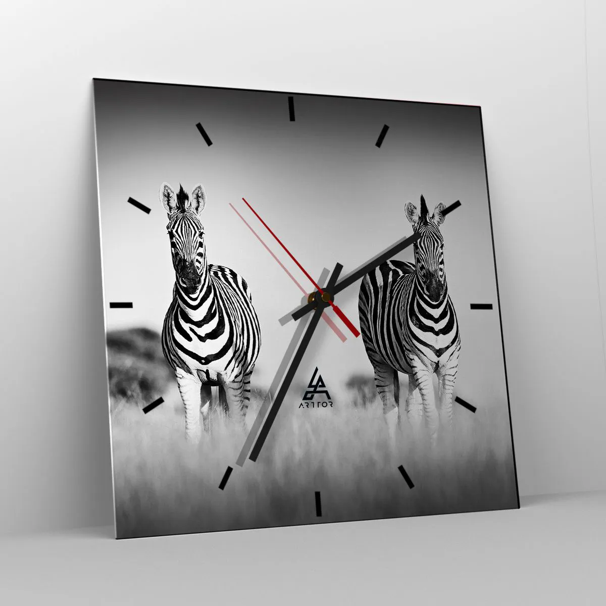 Falióra, Óra - A világ mégis fekete-fehér - 30x30 cm