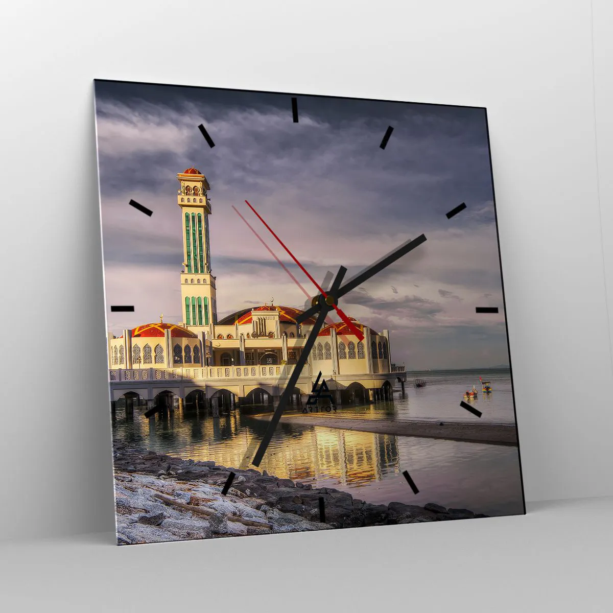 Vægur, Uret - Naturens tempel - 40x40 cm