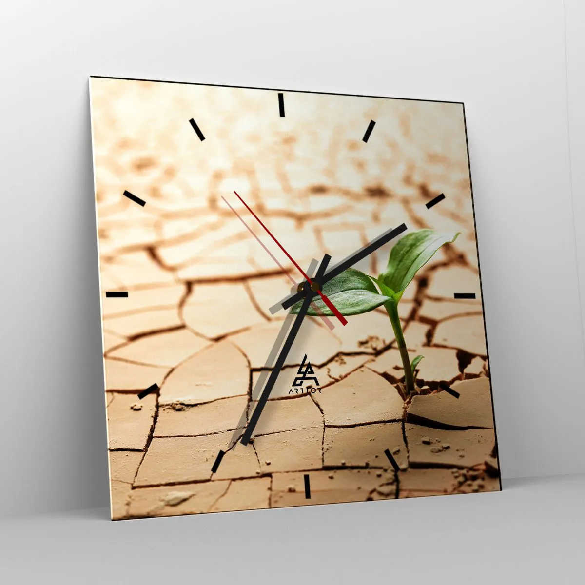Falióra, Óra - Az élet fékezhetetlen ereje - 40x40 cm
