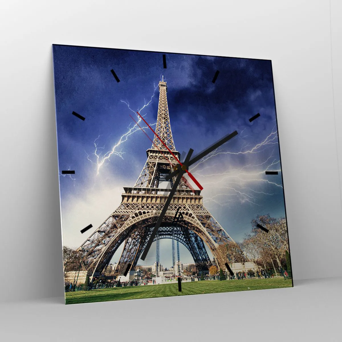 Vægur, Uret - Stormens herskerinde - 40x40 cm