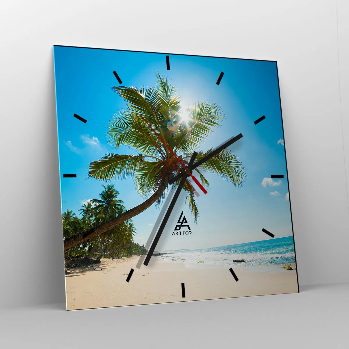 Orologio da parete - Orologio in Vetro - Non farlo vedere a nessuno - 40x40 cm