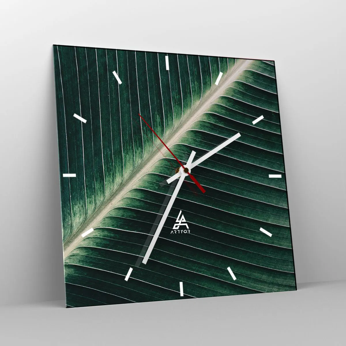 Zegar ścienny - Rytm natury - 40x40 cm