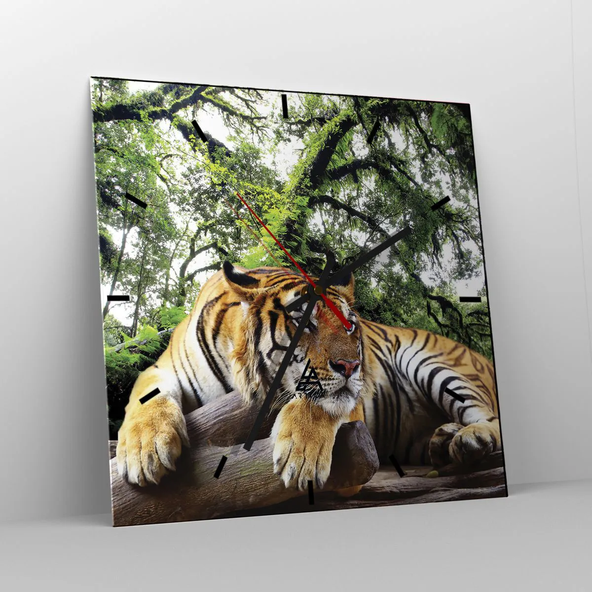 Nástenné hodiny - S úctou - 40x40 cm